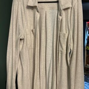 Thread & Supply Cream Cardigan